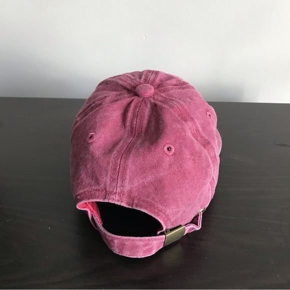 5 for $25! 💕 But First, Coffee Pink Embroidered Baseball HAT 😏 - Picture 5 of 8